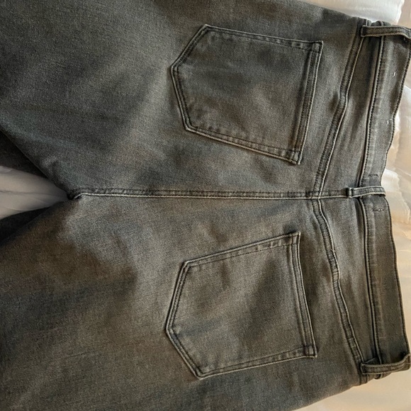 Loft grey jeans only worn once. Too long for me. - Picture 3 of 3